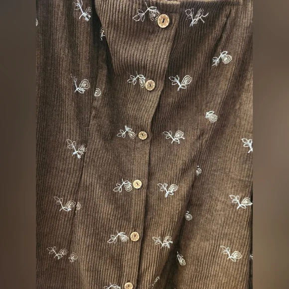 💌Brown Corduroy Dress - Picture 2 of 4